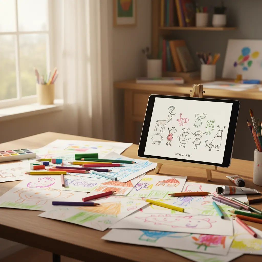 From Crayons to Motion: The New Way to Celebrate Creativity