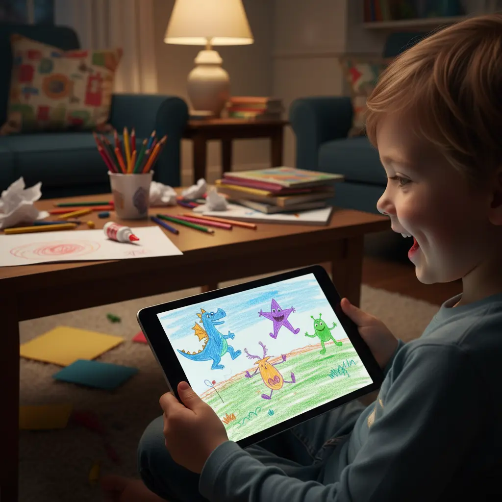 Turning Your Child’s Drawings Into Magical Stories